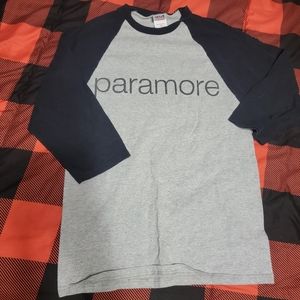 Paramore baseball shirt